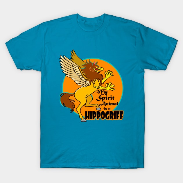 Spirit Animal Hippogriff T-Shirt by Toonicorn